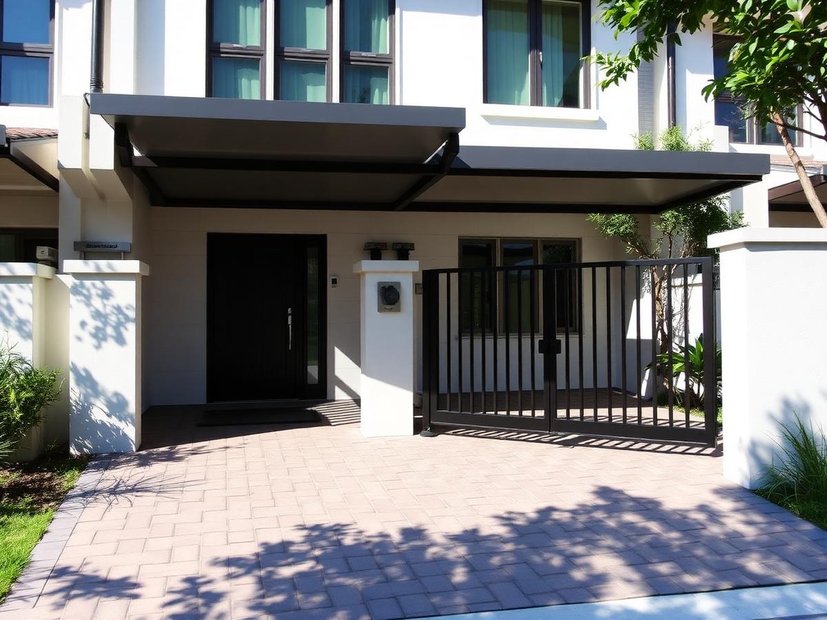 Porch, Awning & Auto Gate — Setapak
