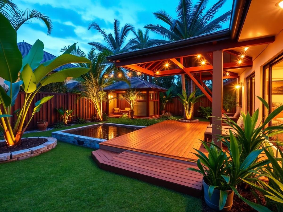 Landskap & Gazebo — Nilai